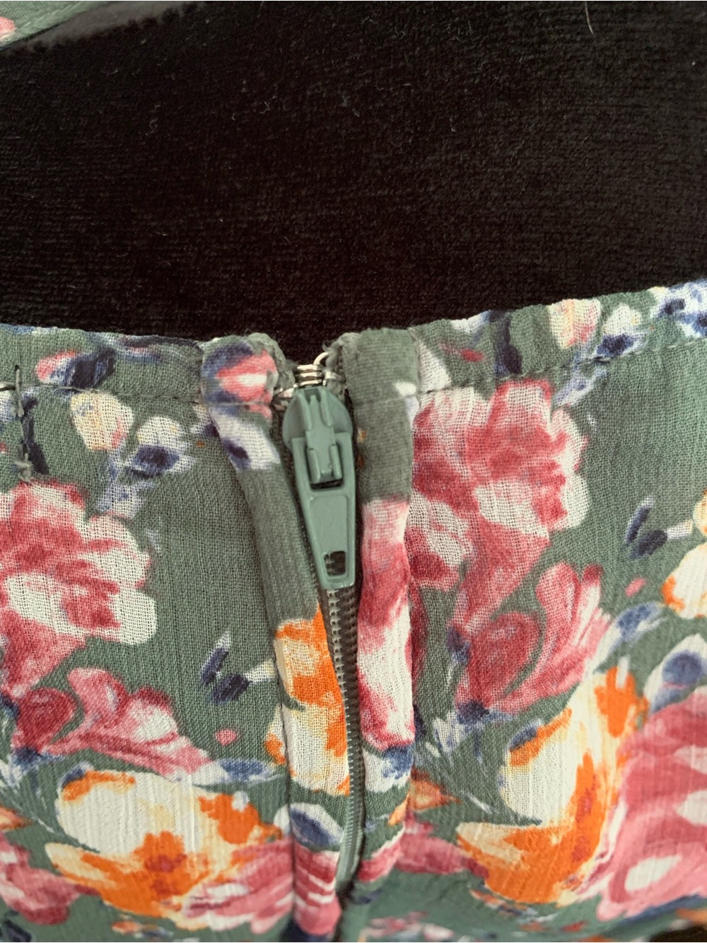 Trixxi Floral Ruffle Dress - Picture 4 of 5
